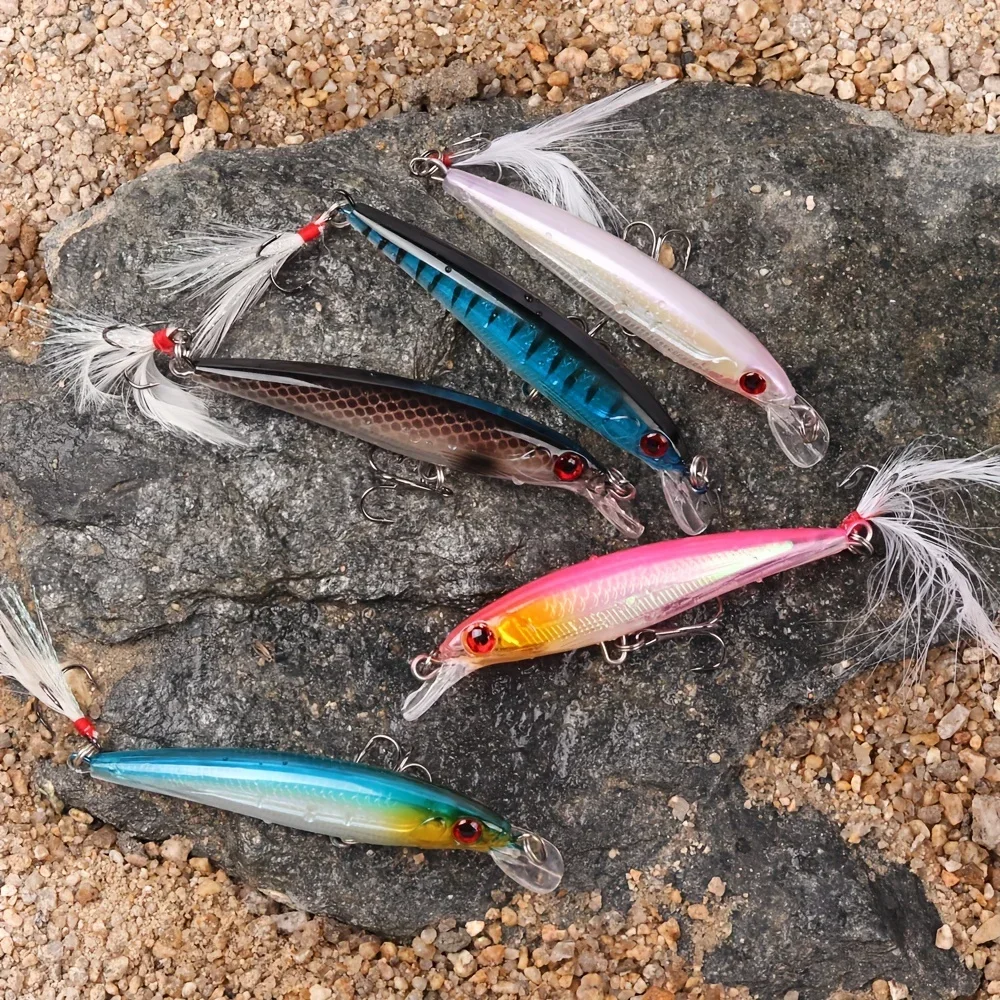 Fishing Hook Box - Laser 3D Eyes Bionic Minnow Fishing
