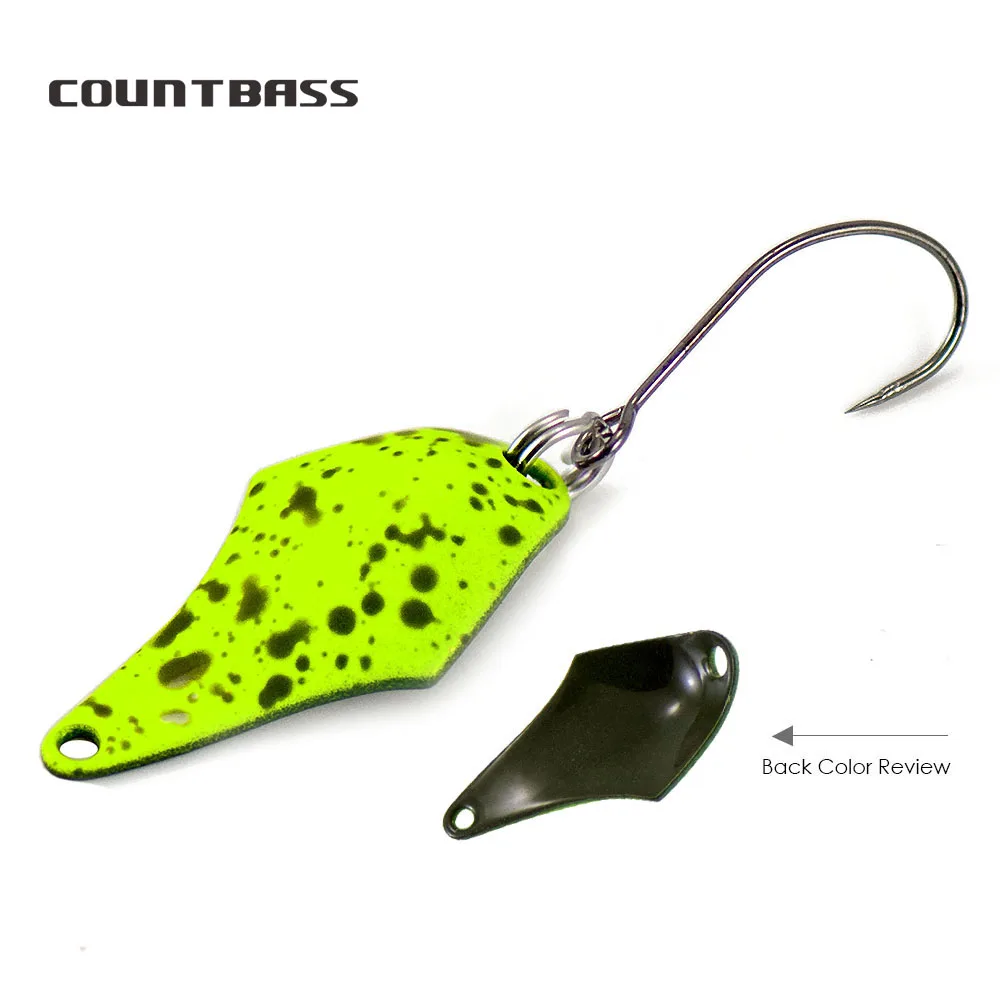 Fishing Hook Barbless - COUNTBASS 5/64oz 2g Casting Spoon With