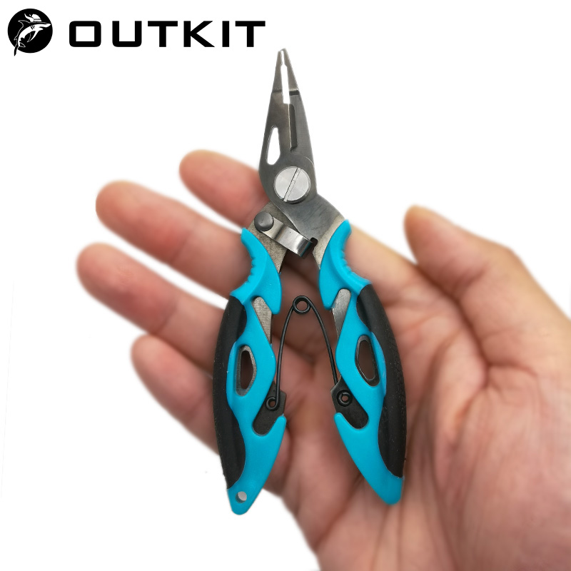 Fishing Hook Sharpener - OUTKIT Multifunctional Fishing Pliers Line Cutter