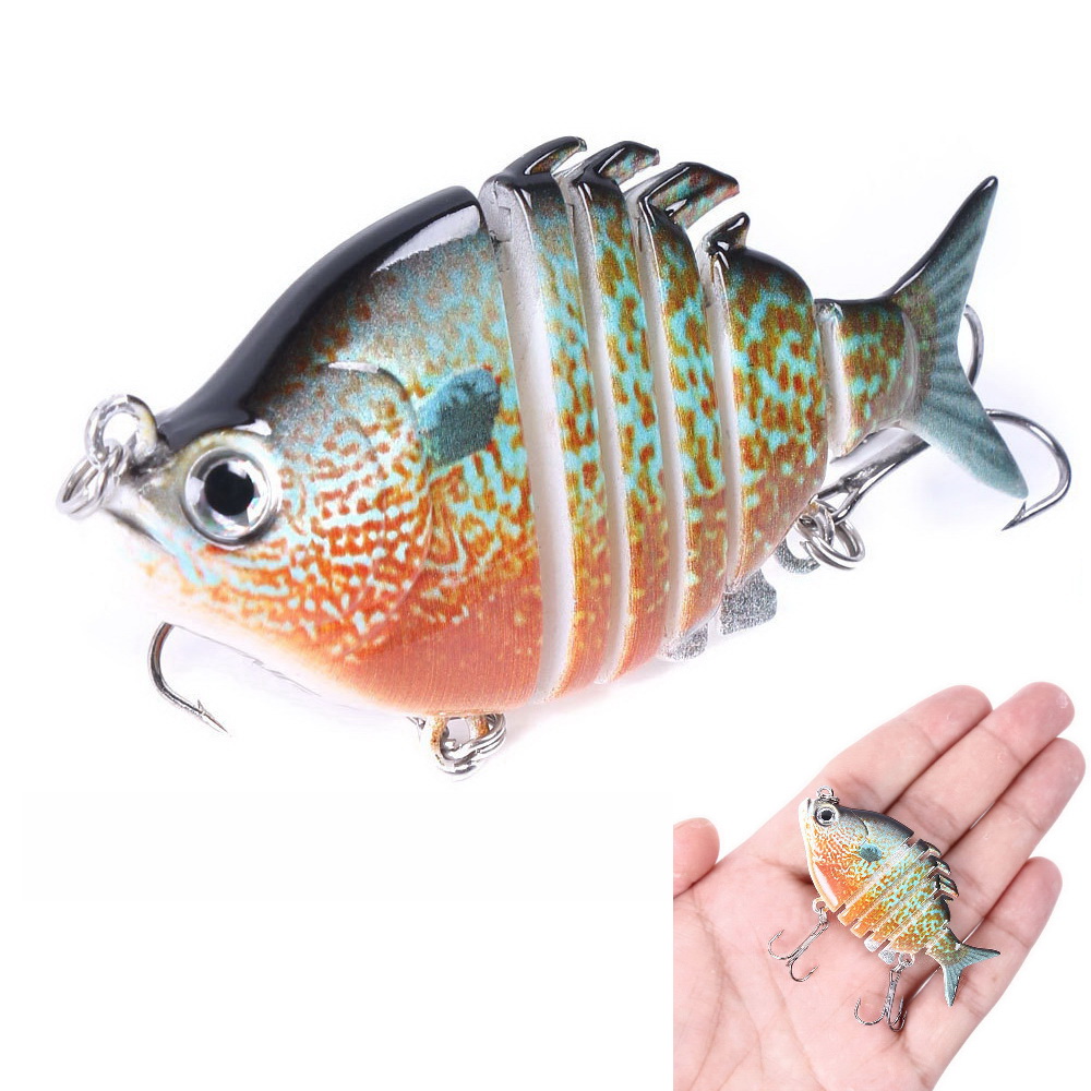 Fishing Hook Treble - 63mm 9.3g Lifelike Tilapia Swimbait Fishing