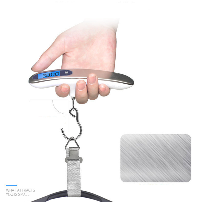 Fishing Hook - Portable Scale Digital LCD Display 110lb/50kg