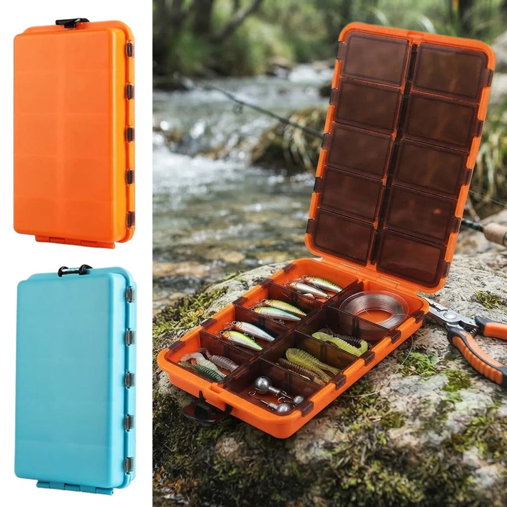 Fishing Hook Box - Fishing Tackle Box 20 Grids Folding