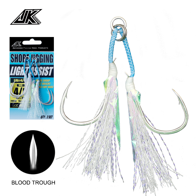 Fishing Hook Assortment - JK LAI-L Shore Jigging Light Assist