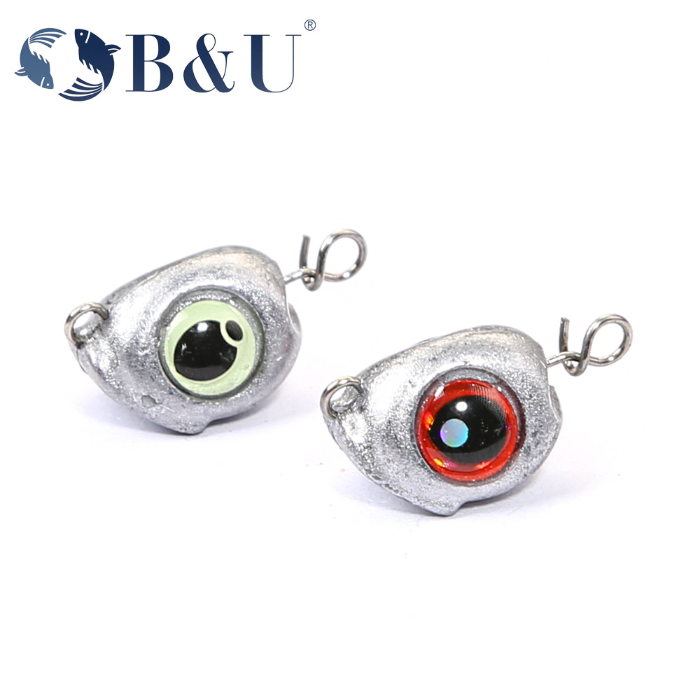 Fishing Hook Jig - B&U Swing Jig Head Cheburashka Sinker
