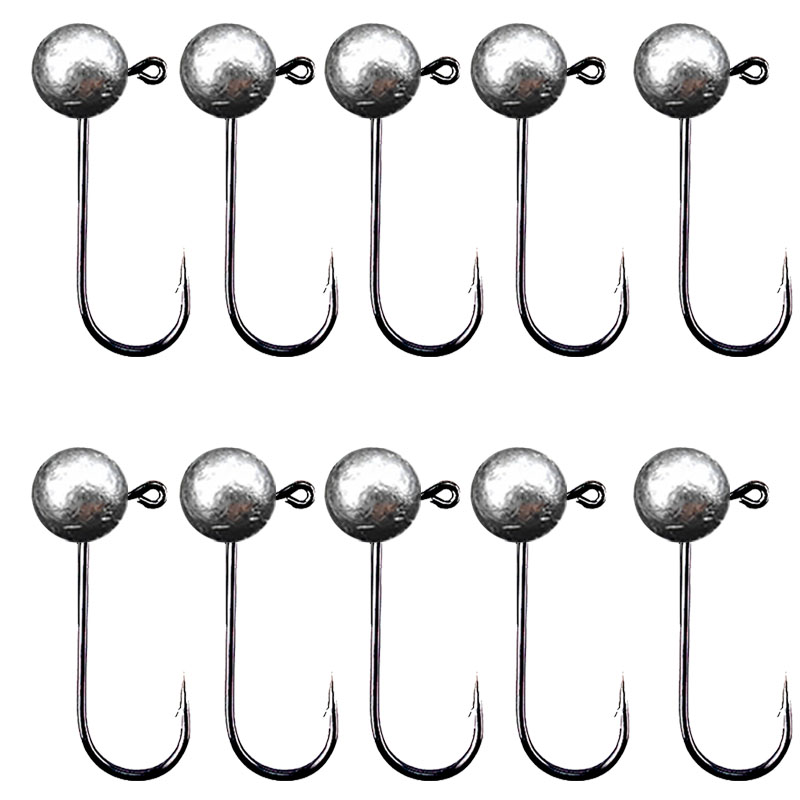 10pcs/lot Jig Head Fishing Hoo - Fishing Hook Offset review and price