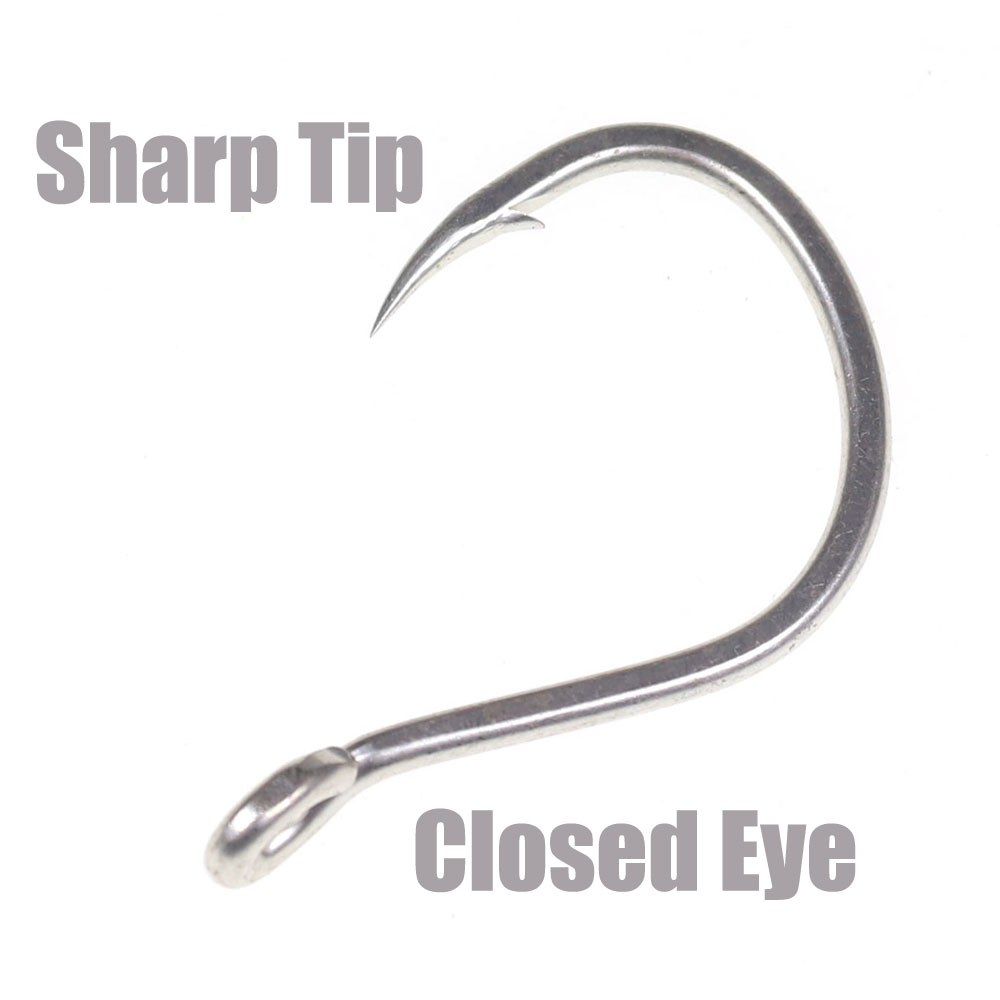 10pcs Matte Tin Anti-rust Salt - Fishing Hook Offset review and price