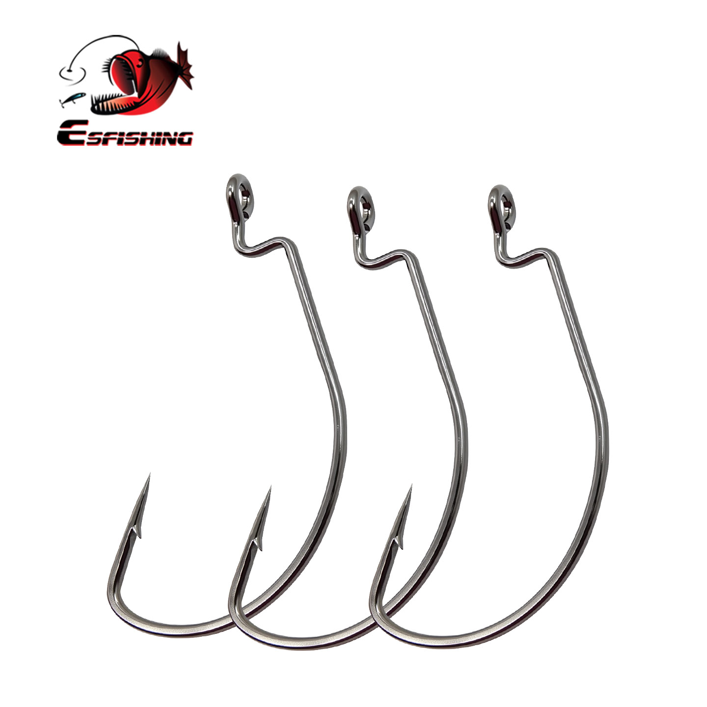 ESFISHING Offset Hook Carbon S - Fishing Hook Offset review and price