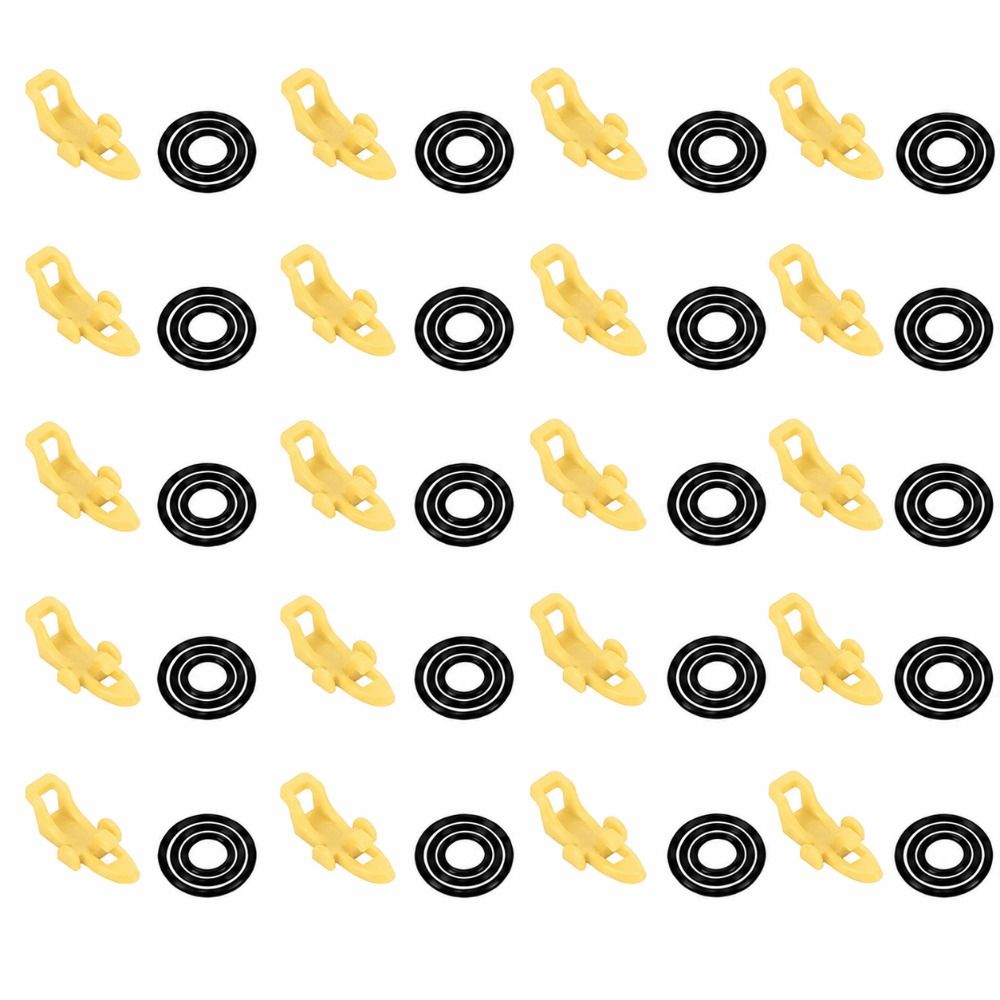 20PCS with 3 Size Rubber Rings - Fishing Hook Size review and price