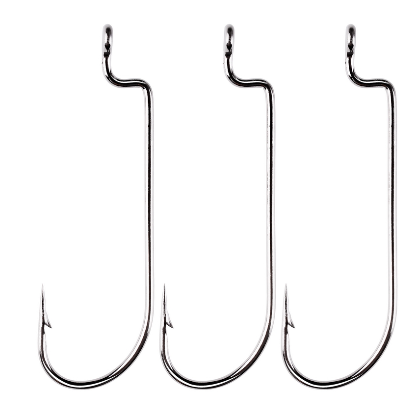 100pc/lot Fishing Hooks High C - Fishing Hook Offset review and price