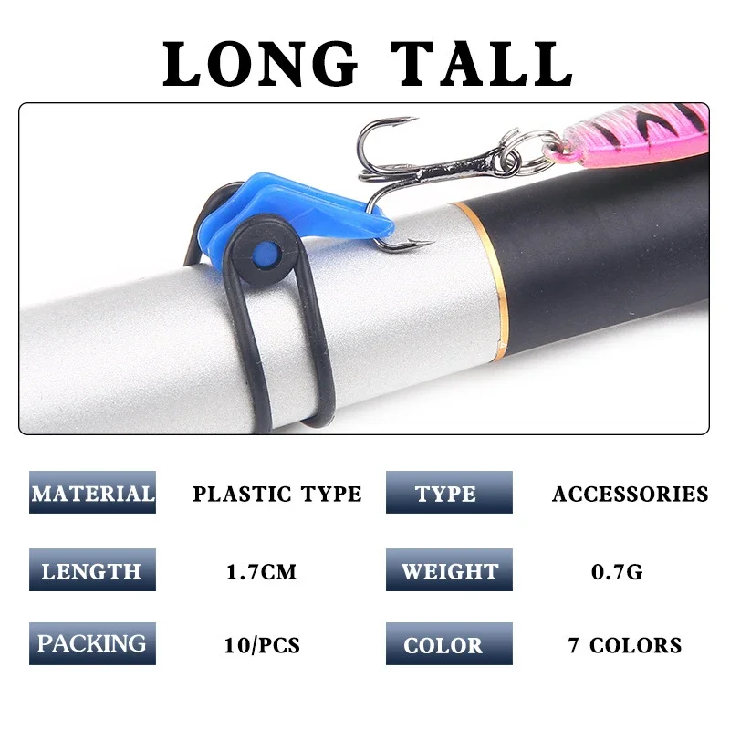 10pcs/lot Plastic Fishing Hook - Fishing Hook Jig review and price