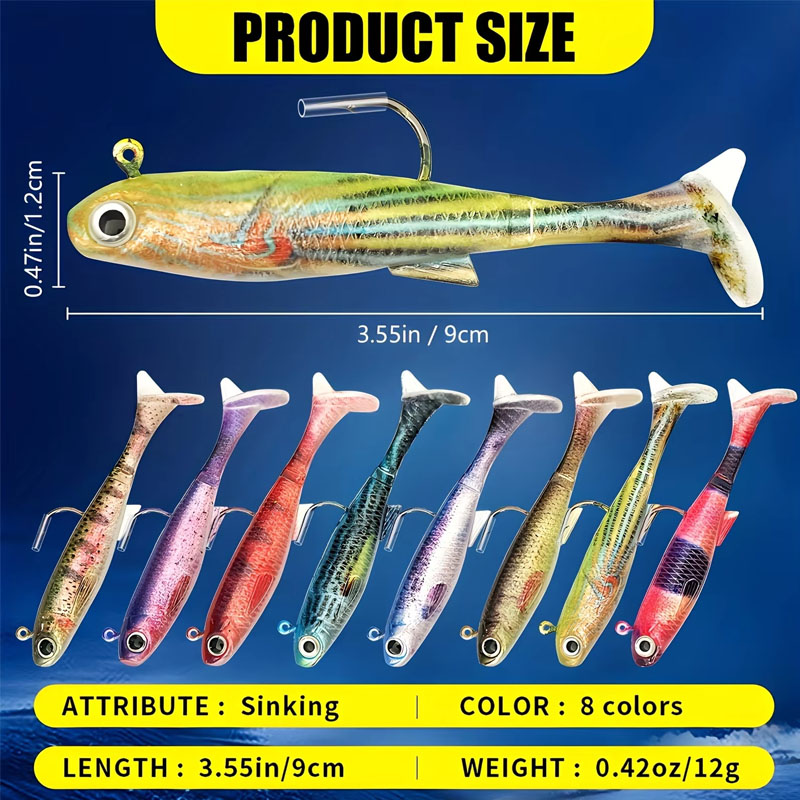 Pre-Rigged Sea Bass Lure | 3-P - Fishing Hook Weedless review and price