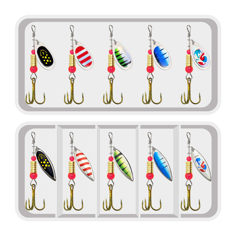 Fishing Lure Spinner Rotation  - Fishing Hook Treble review and price