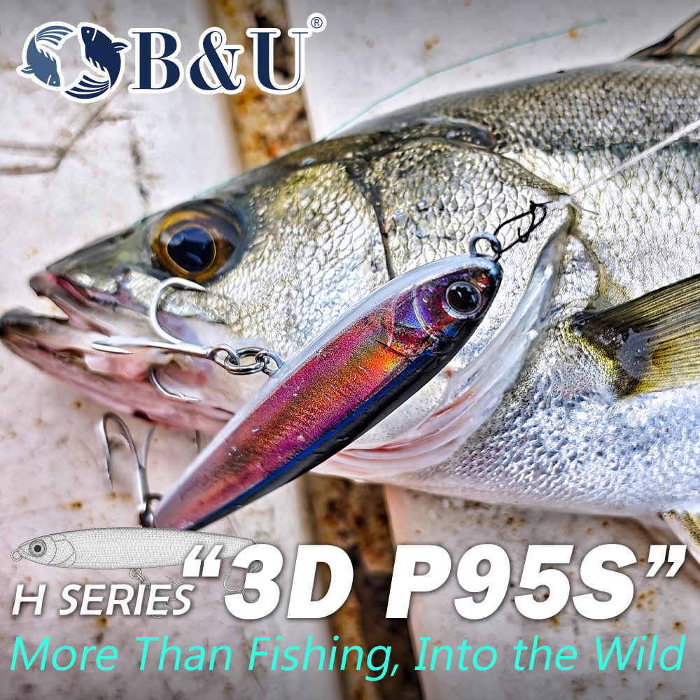 B&U Sinking Pencil Fishing Lur - Fishing Hook Treble review and price