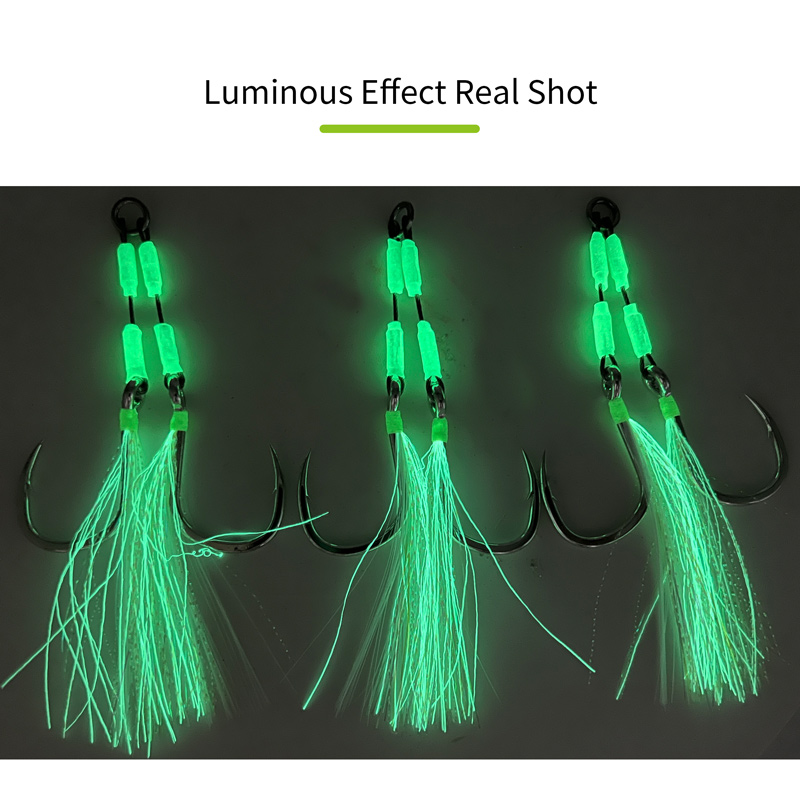 ZYZHE 1/3/5pcs Jig Assist Hook - Fishing Hook Assortment review and price
