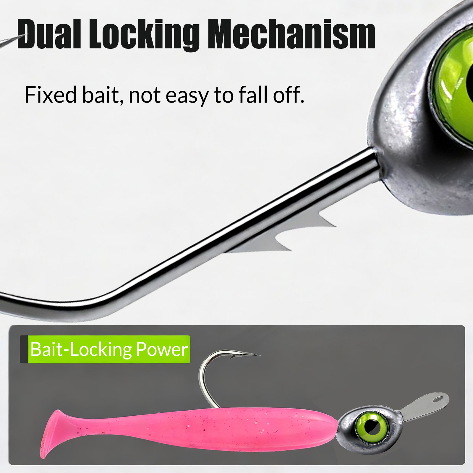 9KM Shaky Head Jigs Hook with  - Fishing Hook Weedless review and price