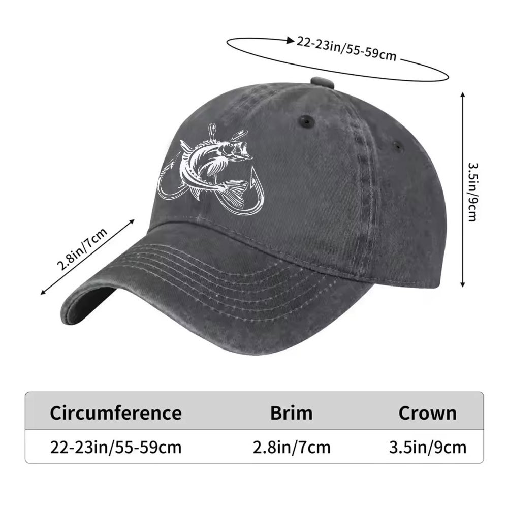Bass Fishing Hook Graphic Wash - Fishing Hook Size review and price