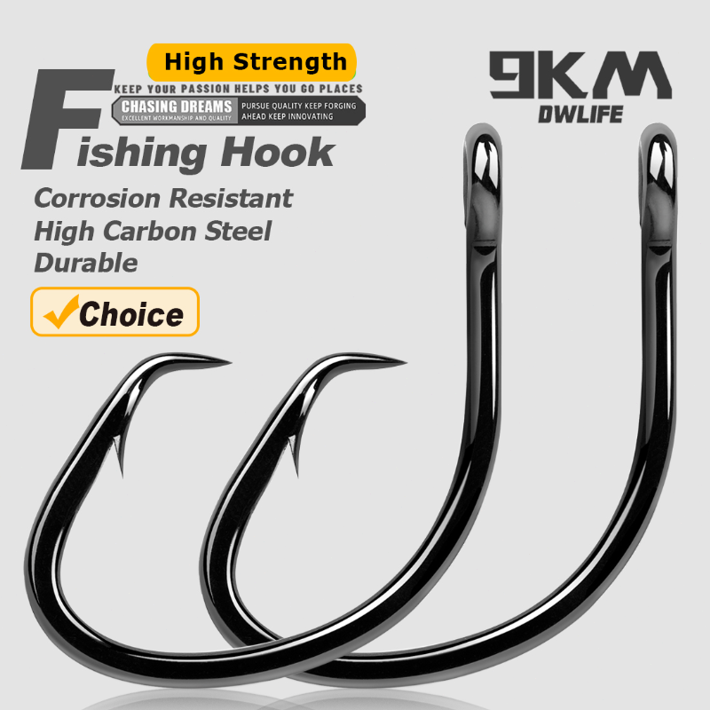 9KM Circle Hooks 25~50Pcs Salt - Fishing Hook Circle review and price