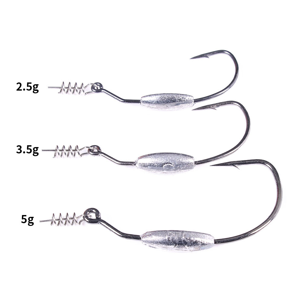 Anti-snagging Weighted Offset  - Fishing Hook Offset review and price