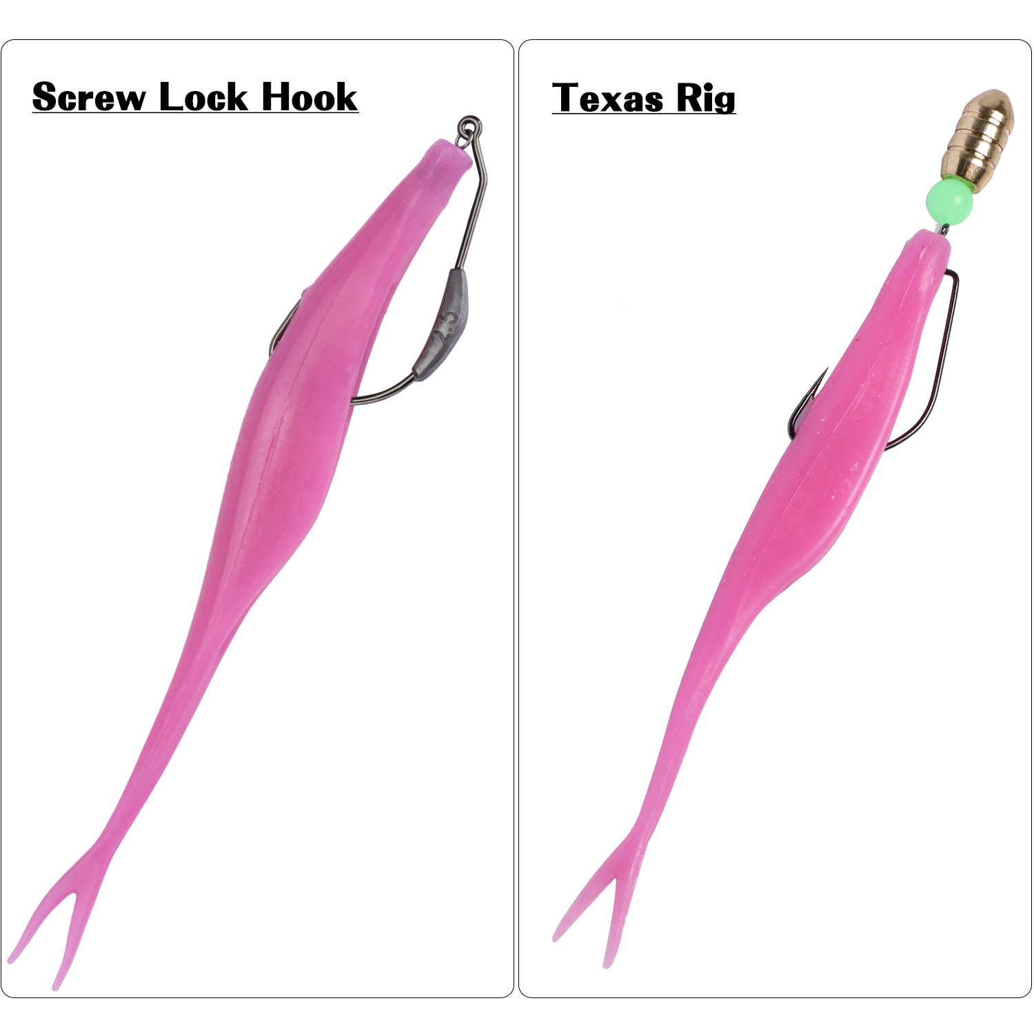 Goture 5pcs Weedless Split Tai - Fishing Hook Weedless review and price