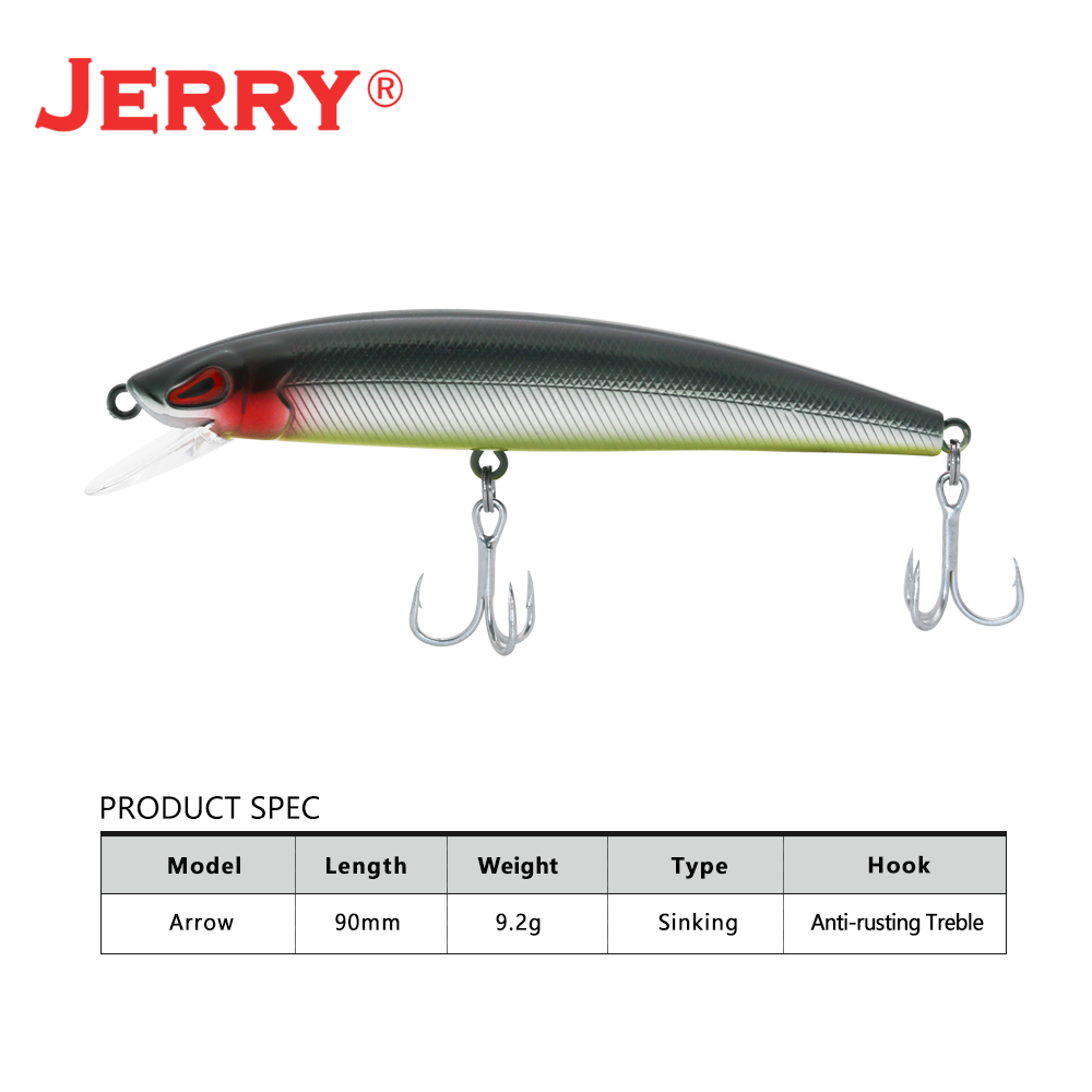 Jerry Arrow Sinking Casting Tr - Fishing Hook Treble review and price