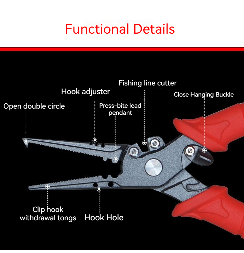 High-Precision Luya Pliers Mul - Fishing Hook Sharpener review and price