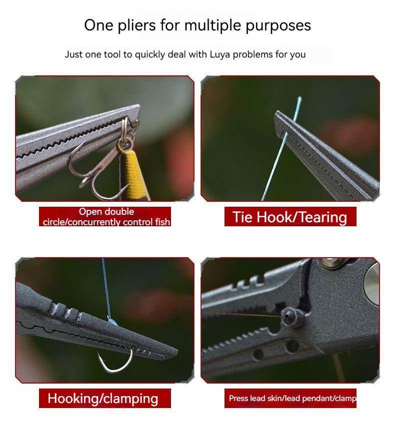 High-Precision Luya Pliers Mul - Fishing Hook Sharpener review and price