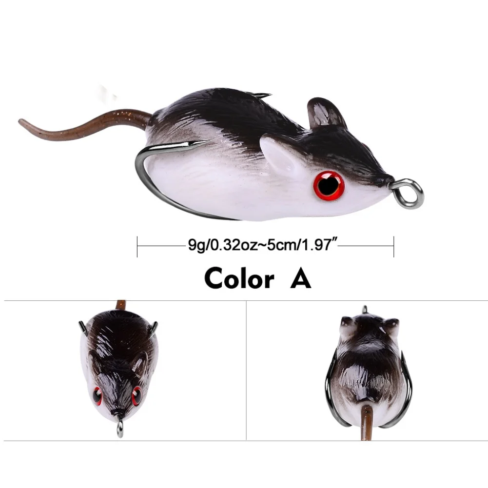 Soft Amphibian Fishing Lure wi - Fishing Hook Weedless review and price