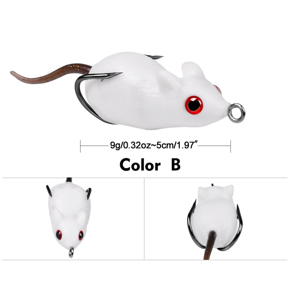 Soft Amphibian Fishing Lure wi - Fishing Hook Weedless review and price