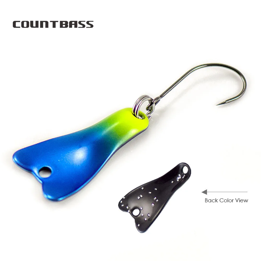 COUNTBASS 5/64oz 2g Casting Sp - Fishing Hook Barbless review and price