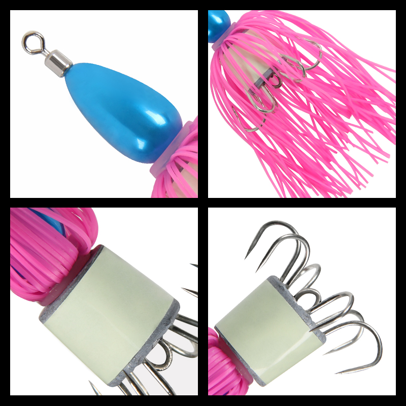 37g Weedless Football Jig Head - Fishing Hook Weedless review and price