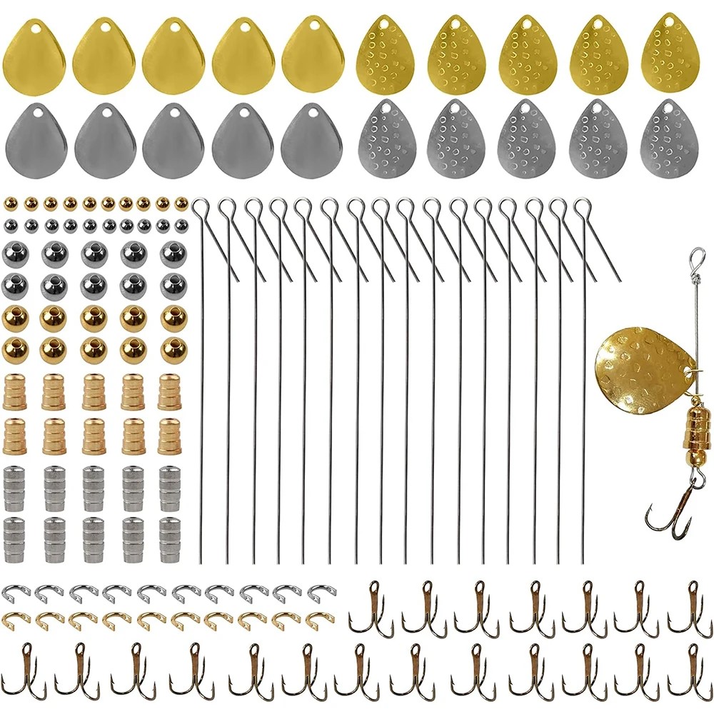 140Pcs Fishing Lures Making Ki - Fishing Hook Treble review and price