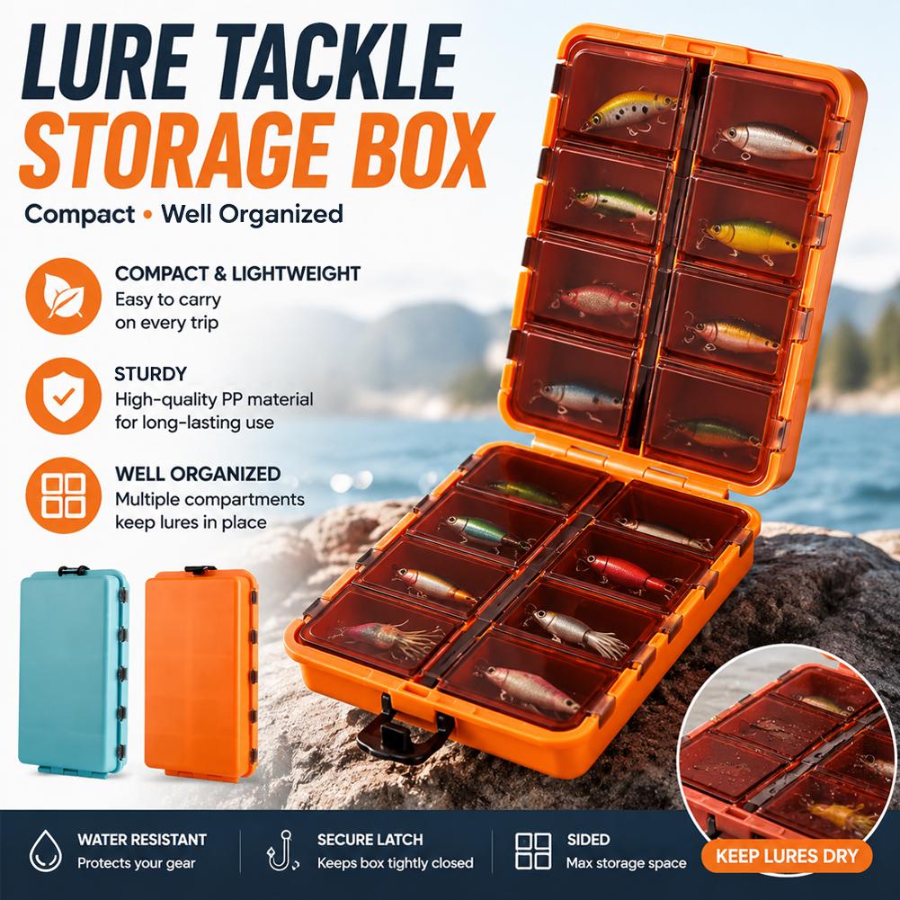 Fishing Tackle Box 20 Grids Fo - Fishing Hook Box review and price