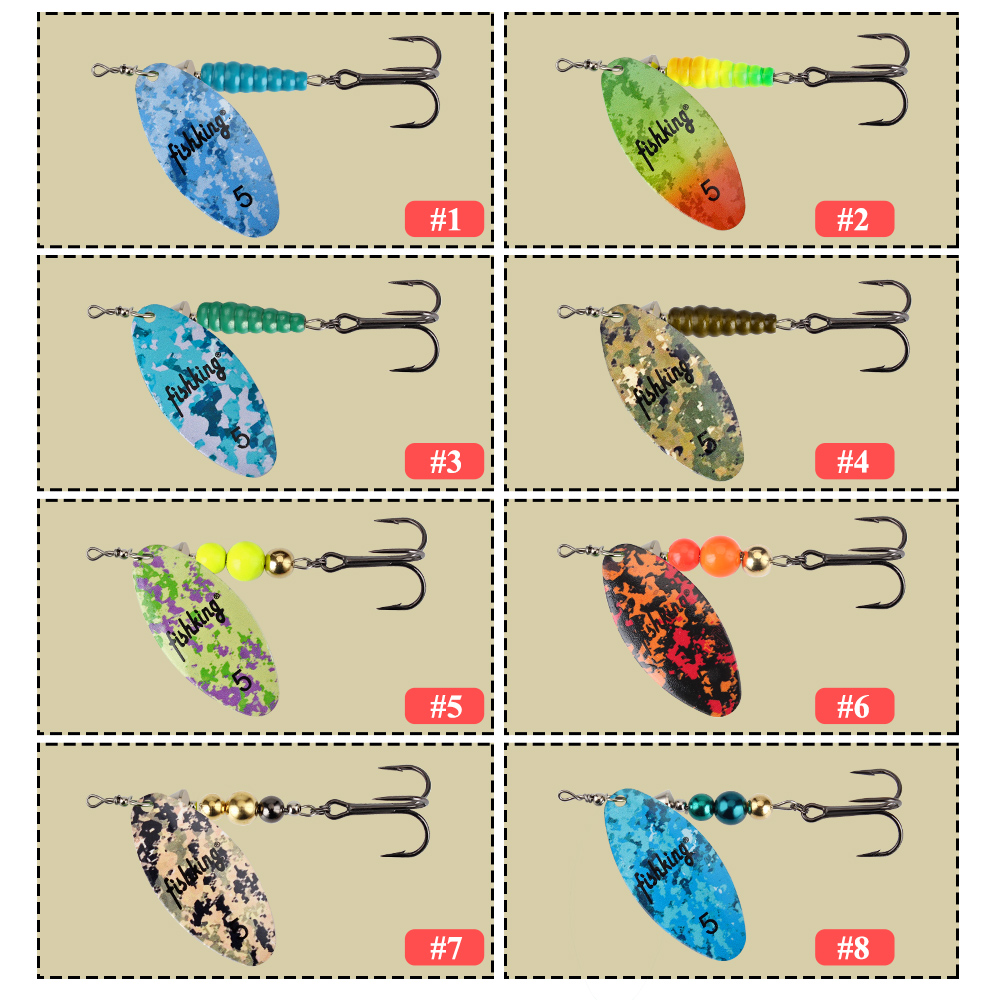 NGB Spinner Bait Fishing Lure  - Fishing Hook Treble review and price