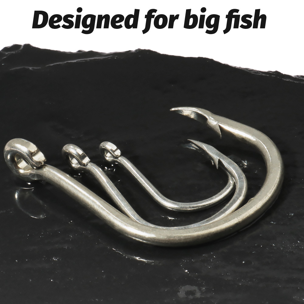 10PCS Big Fish Hook 1/0-7/0 Su - Fishing Hook Circle review and price
