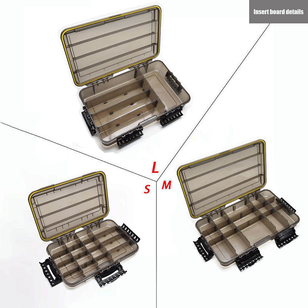Waterproof Fishing Tackle Box  - Fishing Hook Size review and price