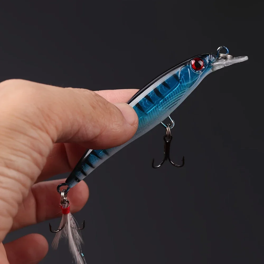 5pcs/box Laser 3D Eyes Bionic  - Fishing Hook Box review and price
