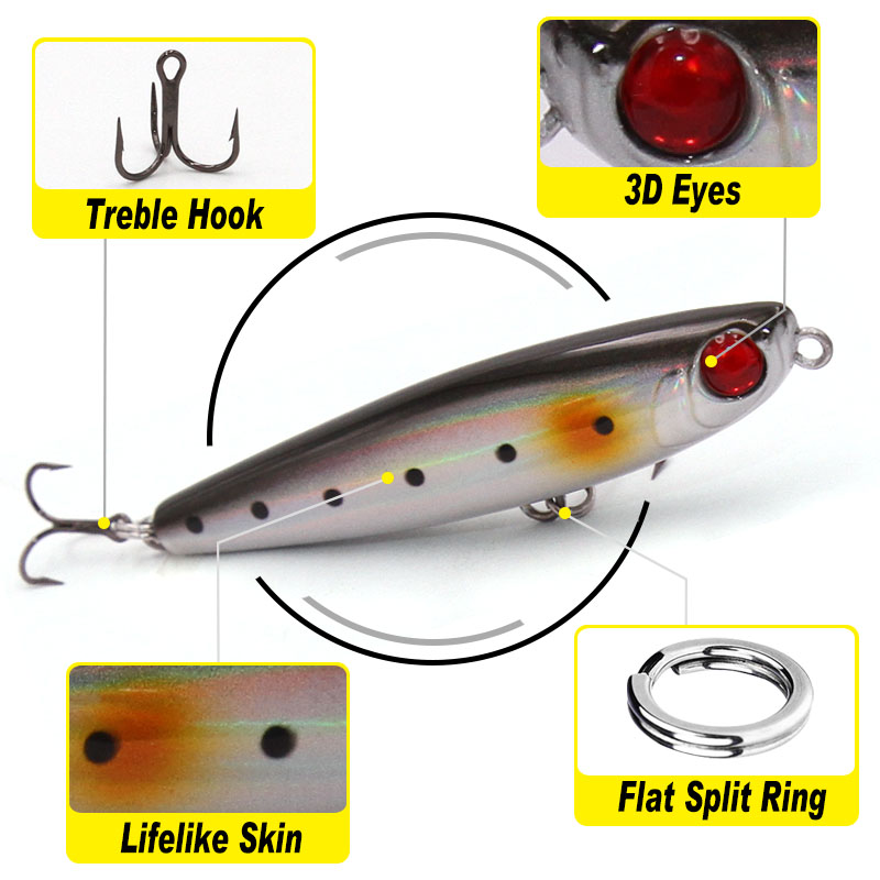 TacklePRO PE05 Pencil lure sti - Fishing Hook Assortment review and price