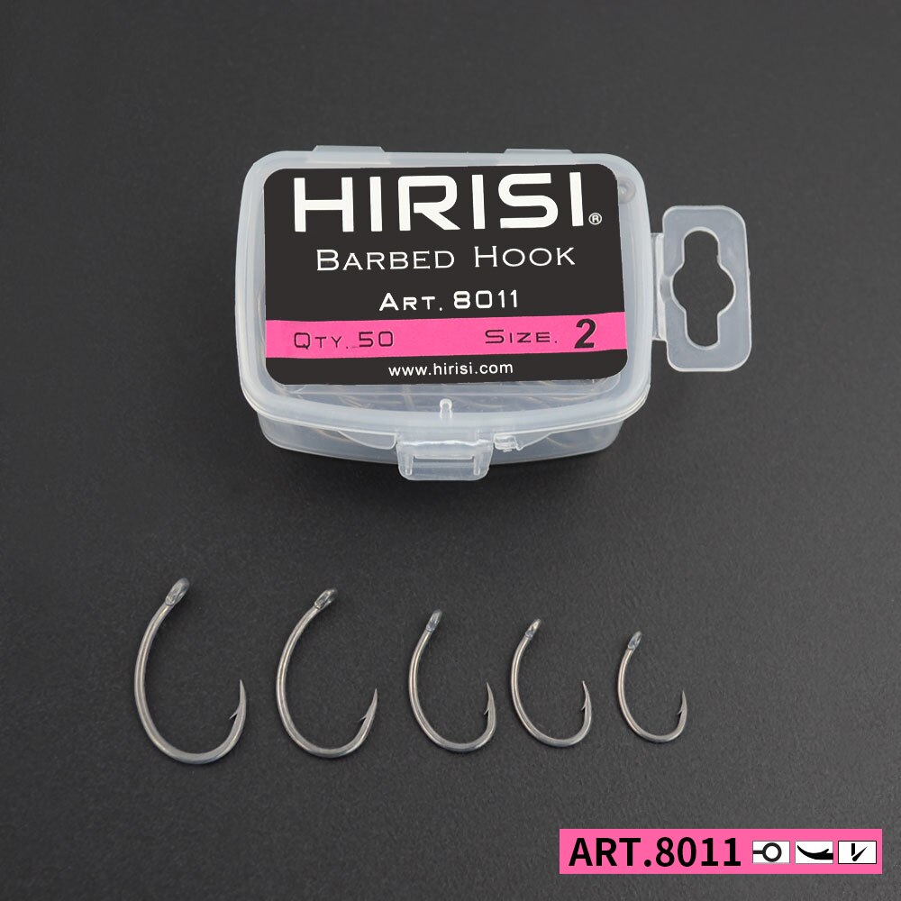 Hirisi Carp Fishing Hooks 50pc - Fishing Hook Offset review and price