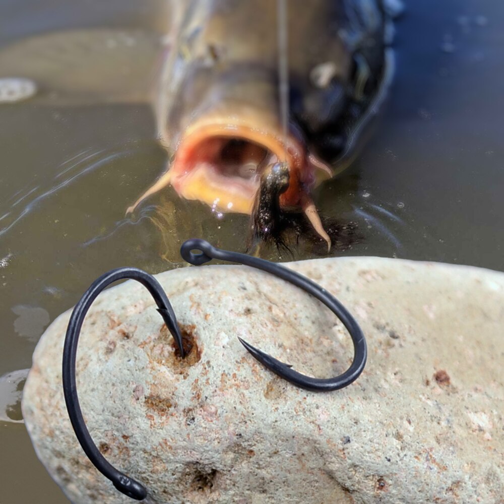 Hirisi Carp Fishing Hooks 50pc - Fishing Hook Offset review and price