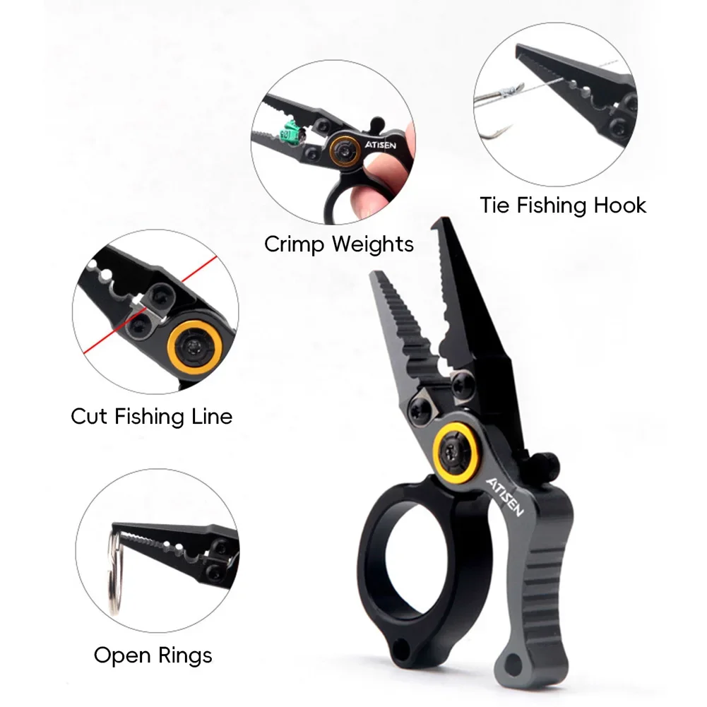 Fishing Pliers Mini Size Outdo - Fishing Hook Size review and price