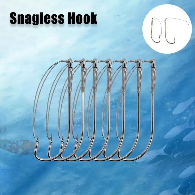 20/40Pcs Weedless Offset Worm  - Fishing Hook Weedless review and price