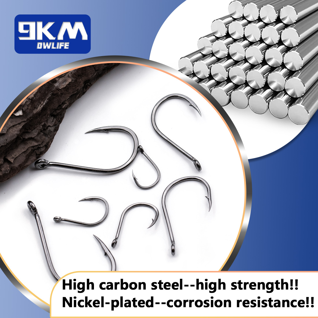 9KM Iseama Fishing Hooks 50~20 - Fishing Hook Circle review and price