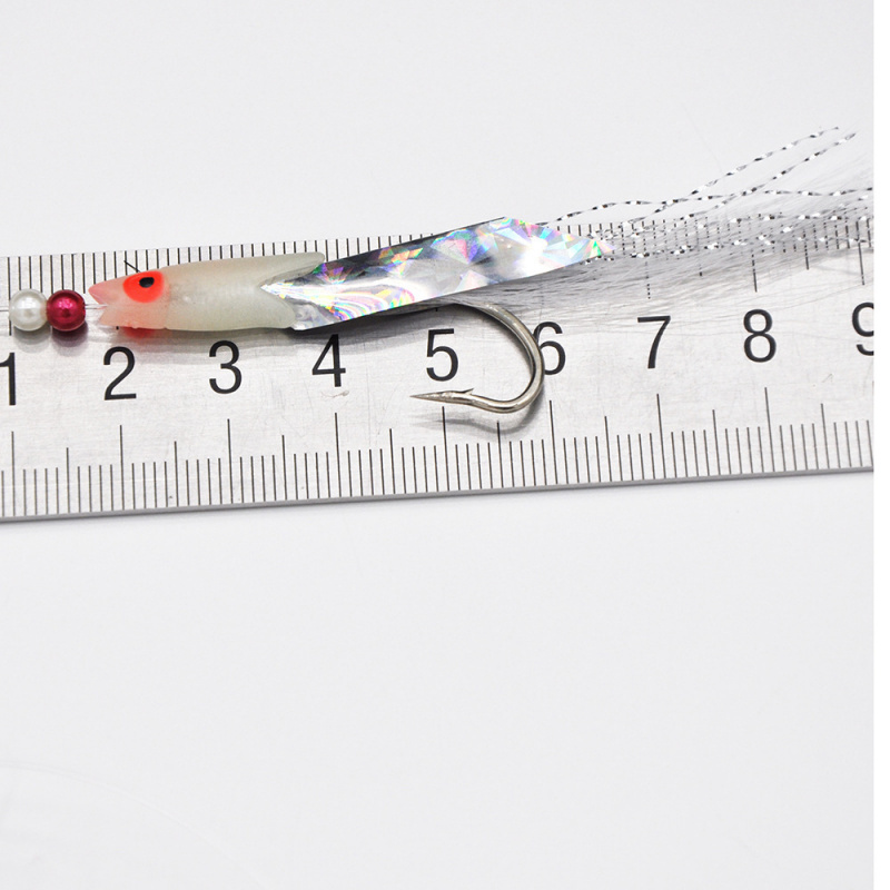 5 Pcs/Set Multi-Color Soft Sil - Fishing Hook Assortment review and price