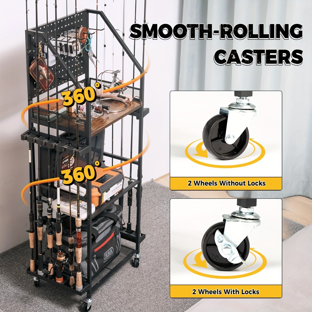 Fishing Rod Holders for Garage - Fishing Hook Box review and price