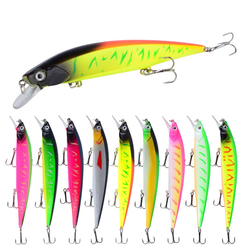 1pc 14cm/20g Plastic Simulatio - Fishing Hook Treble review and price