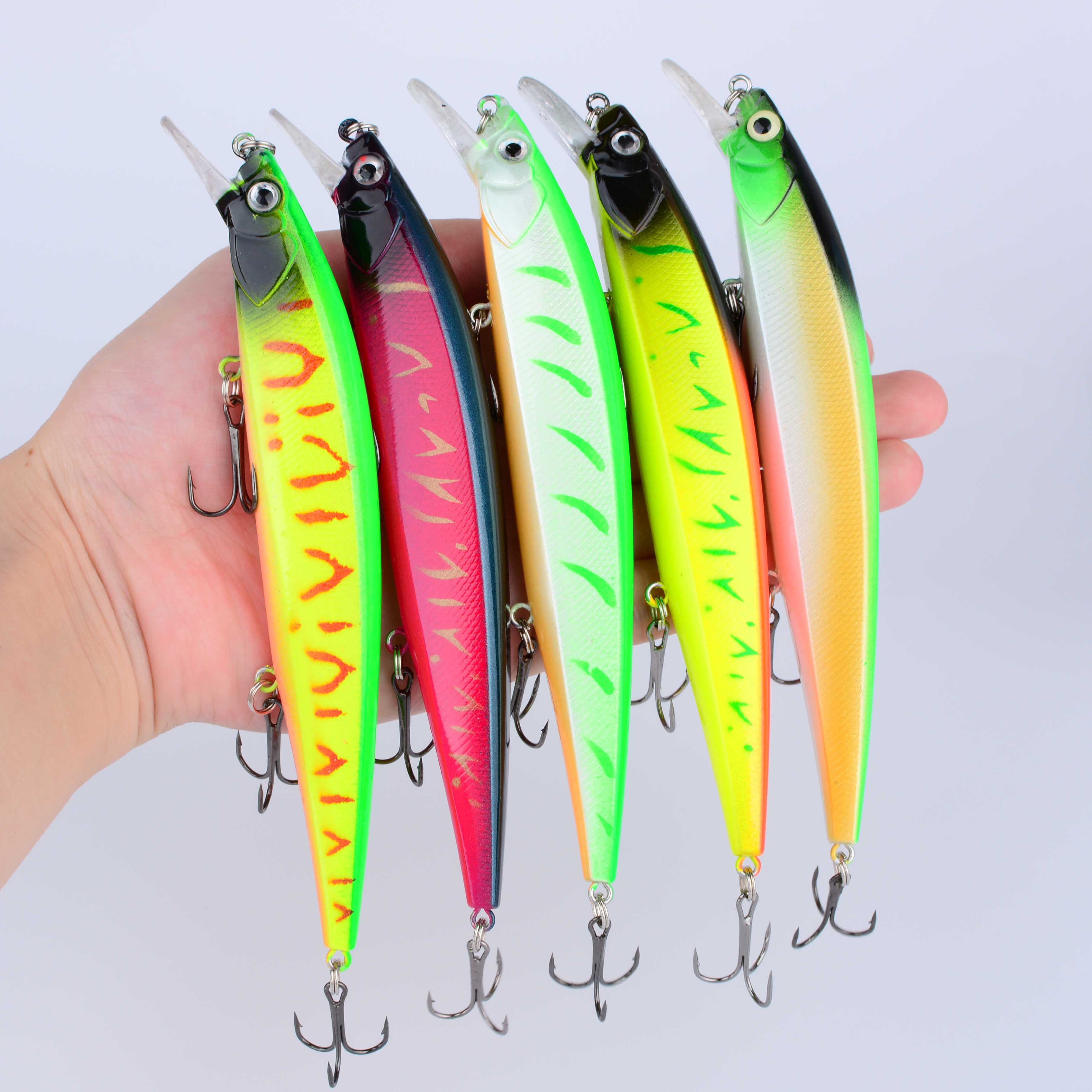 1pc 14cm/20g Plastic Simulatio - Fishing Hook Treble review and price