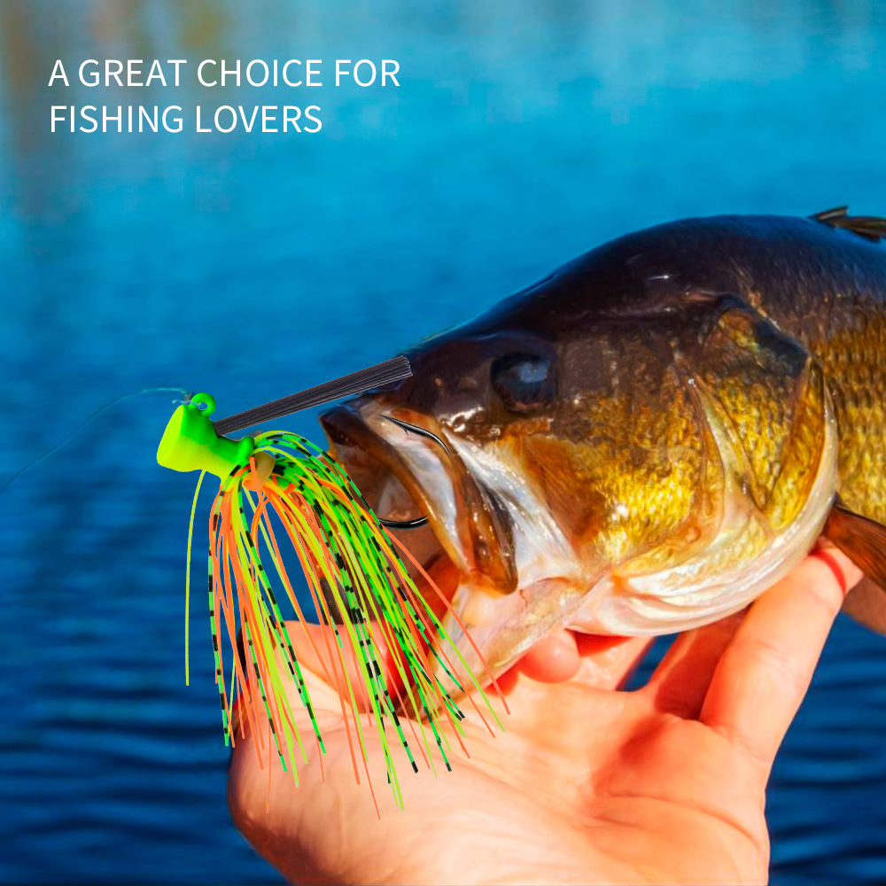 7G 10G 14G Jig Hook Fishing Lu - Fishing Hook Weedless review and price